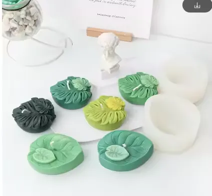 Necklaces RESIN ART HUB Leaf Shaped Silicone Mold for Jesmonite Art 2 Variants Necklaces RESIN ART HUB Leaf Shaped Silicone Mold for Jesmonite Art 2 Variants