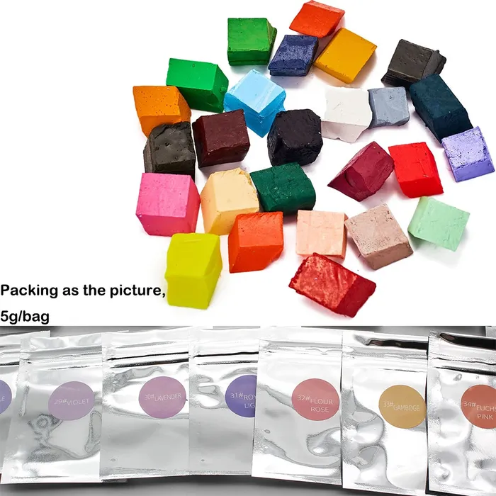Necklaces Resin Art Hub Rose Red Color Dye For Candle Soap Making