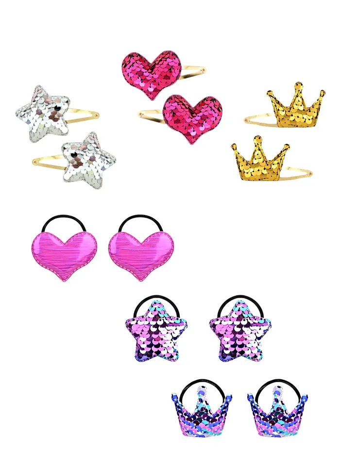 Necklaces Yellow Chimes Melbees by Yellow Chimes Combo of Sequins Studded 6 PCS Ponytail Holders Rubber Bands and 3 Pairs Hair Clips Hair Accessories for Kids Girls Pack of 12 MultiColor Medium Necklaces Yellow Chimes Melbees by Yellow Chimes Combo of Sequins Studded 6 PCS Ponytail Holders Rubber Bands and 3 Pairs Hair Clips Hair Accessories for Kids Girls Pack of 12 MultiColor Medium