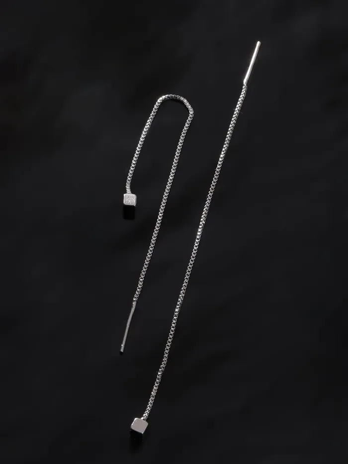 Necklaces Yellow Chimes Threader Earrings for Women Silver Earrings for Girls Fashion Women Earrings Long Chain Tassel Threader Earrings Birthday Gift For Girls Anniversary Gift for Wife Yellow Chimes