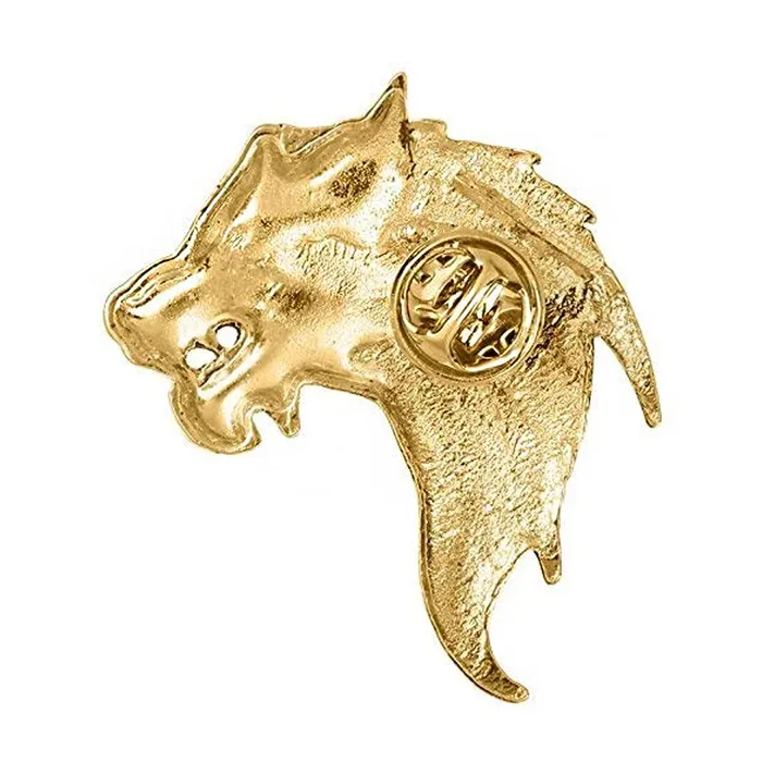 Necklaces Yellow Chimes Yellow Chimes Brooch for Men and Boys Brooches For Men Gold Toned Lion Face Brooch for Men Birthday Gift for Men and Boys Anniversary Gift for Husband