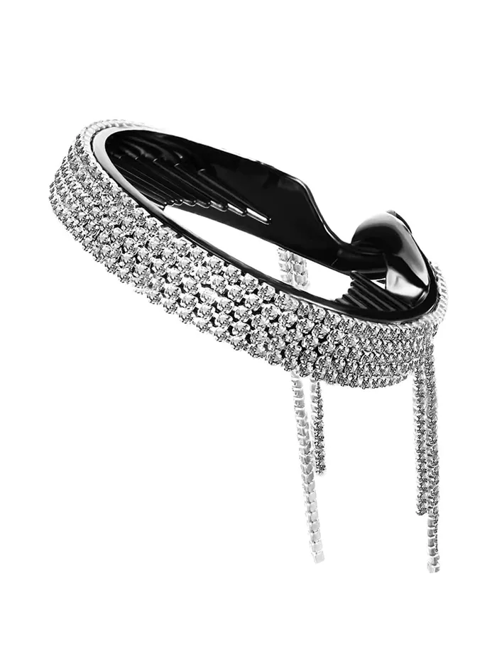 Necklaces Yellow Chimes Yellow Chimes Claw Clips for Women Hair Clutches Ponytail Bun Clips for Hair Rhinestone Crystal Tassel Claws for Hair Buns Clips Pack of 1 Silver Necklaces Yellow Chimes Yellow Chimes Claw Clips for Women Hair Clutches Ponytail Bun Clips for Hair Rhinestone Crystal Tassel Claws for Hair Buns Clips Pack of 1 Silver