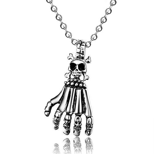Necklaces Yellow Chimes YELLOW CHIMES Fiery Hand Latest Trend Oxidized Looks Stainless Steel Pendant for Men Necklaces Yellow Chimes YELLOW CHIMES Fiery Hand Latest Trend Oxidized Looks Stainless Steel Pendant for Men
