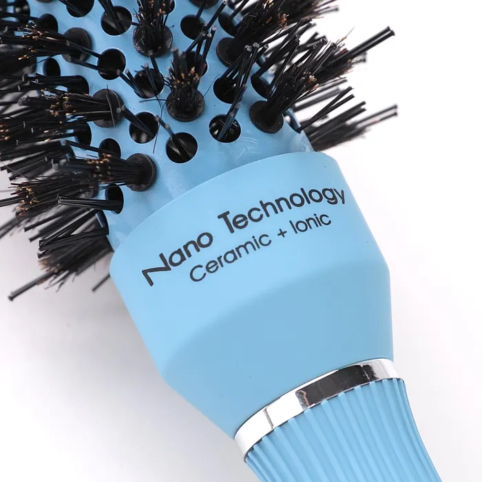 Necklaces Yellow Chimes Yellow Chimes Hair Brush with IonInfused Thermal Ceramic Technology AntiStatic Boar Bristles Additional Styling Tip Adds Volume and Shine Blow Drying Straightening Curling Round Brush