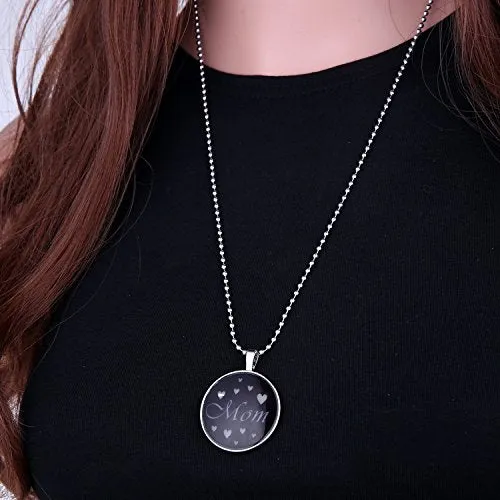 Necklaces Yellow Chimes YELLOW CHIMES Mothers love Special GlowintheDark Heart Pendant for Women