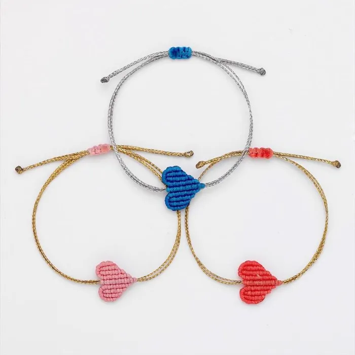 Oiya Bracelets Heart string bracelet