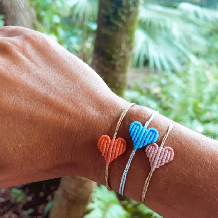 Oiya Bracelets Heart string bracelet Oiya Bracelets Heart string bracelet