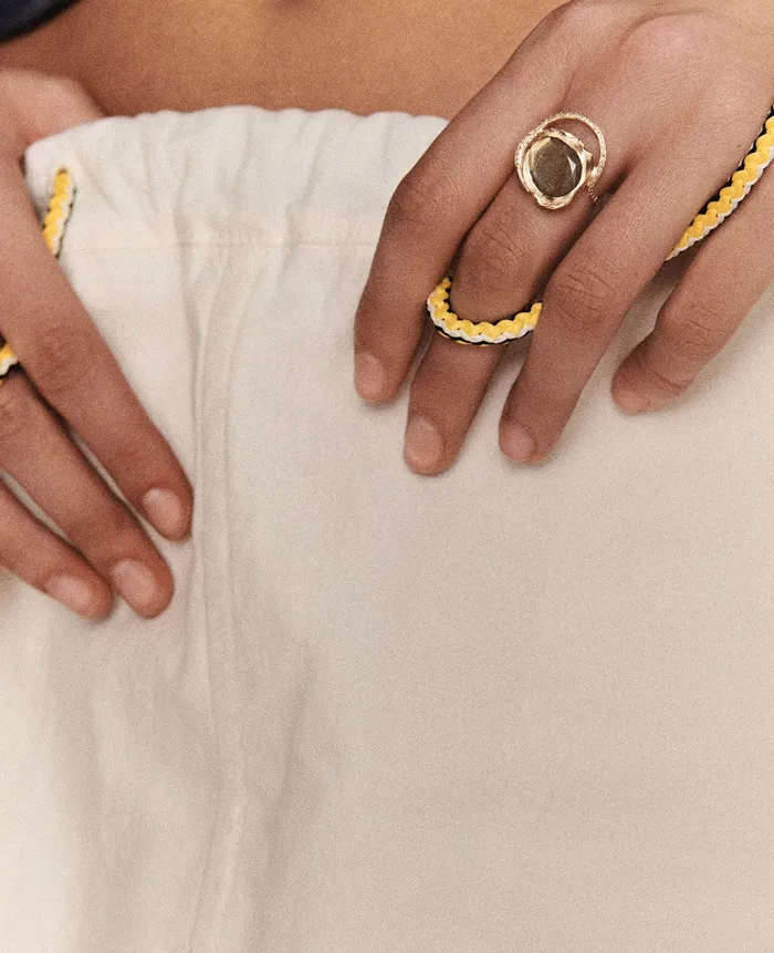 Pascale Monvoisin Rings Gaia Labrodorite ring