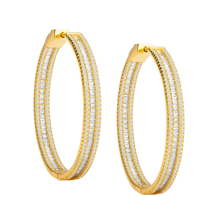 PreStyled Sets Janis Savitt Gold Hoops