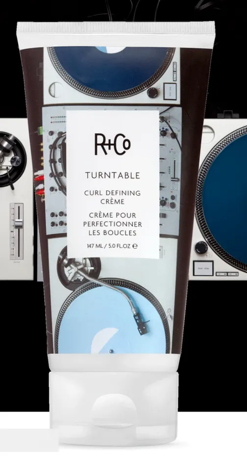 R CO Earrings TURNTABLE CURL DEFINING CRME