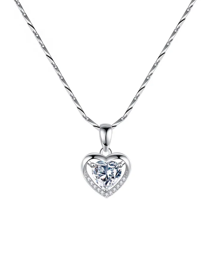 Raajsi by Yellow Chimes 925 Sterling Silver Pendant for Women Girls Pure Silver Heart Pendant Chain Birthday Gift for Girls Women With Certificate of Authenticity 925 Stamp Raajsi by Yellow Chimes Necklaces Raajsi by Yellow Chimes 925 Sterling Silver Pendant for Women Girls Pure Silver Heart Pendant Chain Birthday Gift for Girls Women With Certificate of Authenticity 925 Stamp Raajsi by Yellow Chimes Necklaces