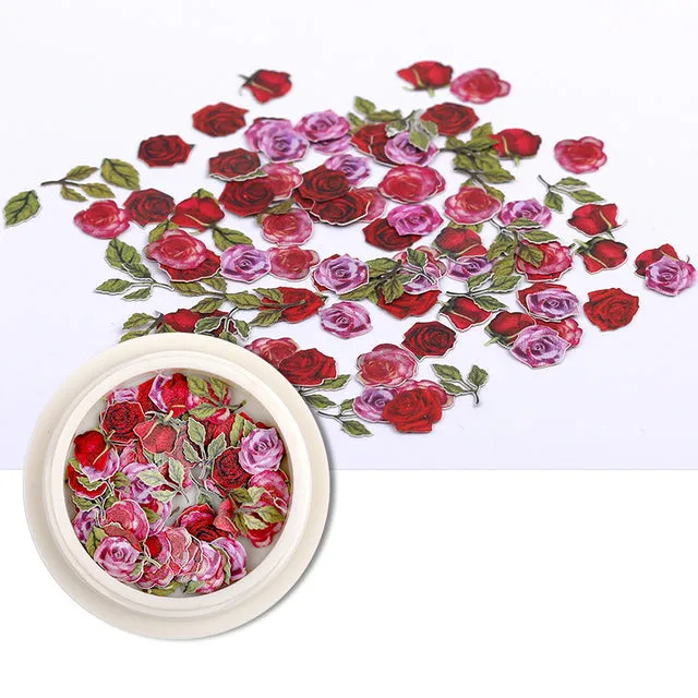 Resinarthub Necklaces Miniature Flower Pattern for Resin Art