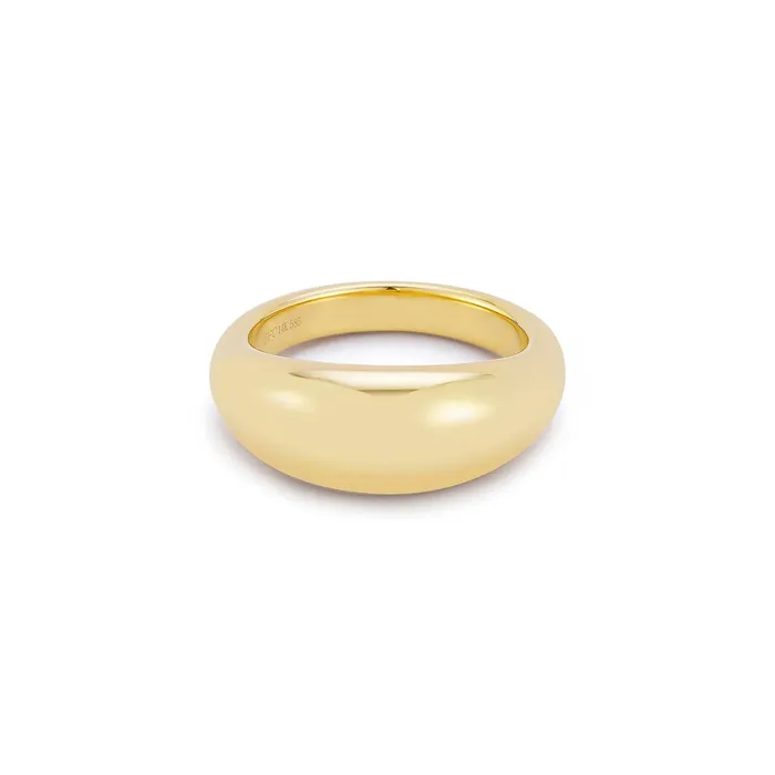 Rings ef collection Gold Jumbo Dome Ring