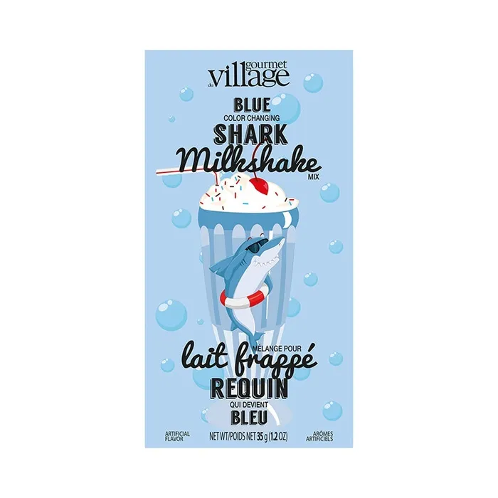 Rings Gourmet du Village Mini Milkshake Shark Blue