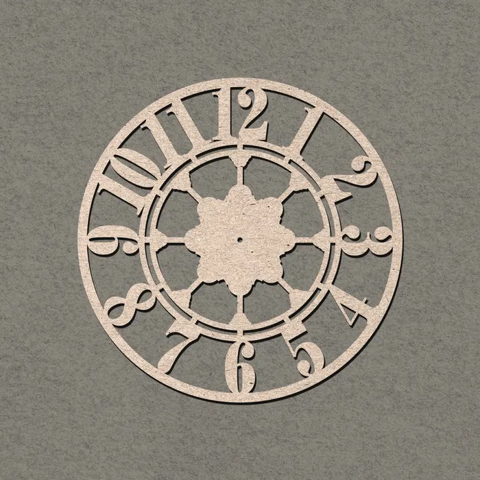 Rings Resinarthub MDF Wall Clock Base Geometric Design Rings Resinarthub MDF Wall Clock Base Geometric Design