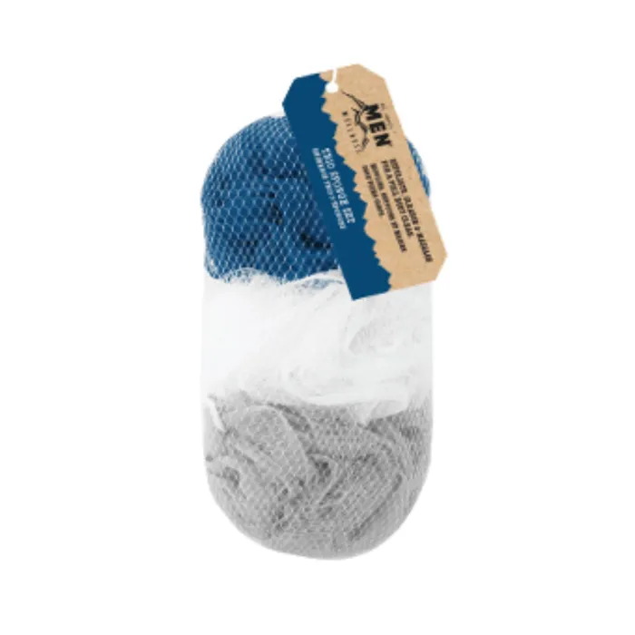 Rings Upper Canada Soap 3pc All About Men Sponge Gift Set