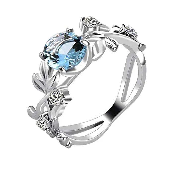Rings Yellow Chimes Rings for Women Exclusive Silver toned Blue White Stone Swarovski Collection Rings for Women and GirlsSize US 6 Yellow Chimes Rings Yellow Chimes Rings for Women Exclusive Silver toned Blue White Stone Swarovski Collection Rings for Women and GirlsSize US 6 Yellow Chimes