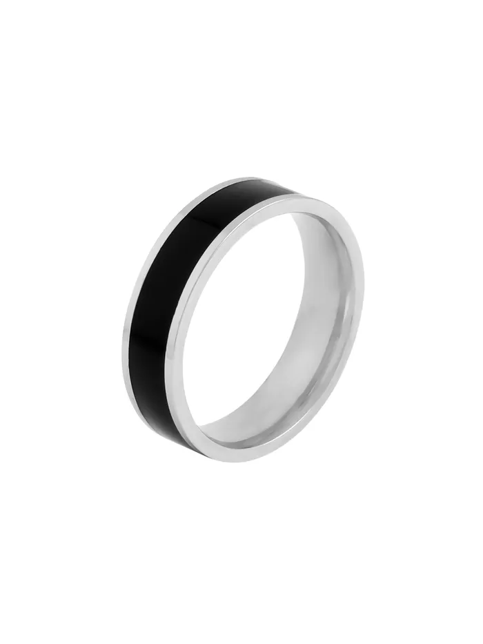 Rings Yellow Chimes Yellow Chimes Black Silver Rings For Men Pack of 1 Stainless Steel Band Ring Dual Toned Design Black Silver Finger Ring for Boys Ideal Gift For Men and Boys Rings Yellow Chimes Yellow Chimes Black Silver Rings For Men Pack of 1 Stainless Steel Band Ring Dual Toned Design Black Silver Finger Ring for Boys Ideal Gift For Men and Boys