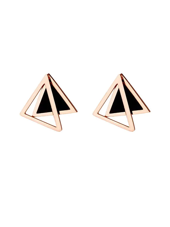 Rings Yellow Chimes Yellow Chimes Drop Earrings for Women Western Rose Gold Plated Stainless Steel Black Geometric Circle Drop Earrings For Women and Girls Rings Yellow Chimes Yellow Chimes Drop Earrings for Women Western Rose Gold Plated Stainless Steel Black Geometric Circle Drop Earrings For Women and Girls