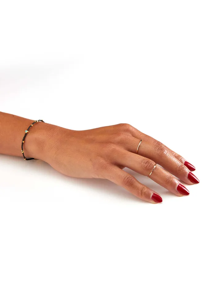 Scosha Bracelets Gemstone Bezel Bracelet
