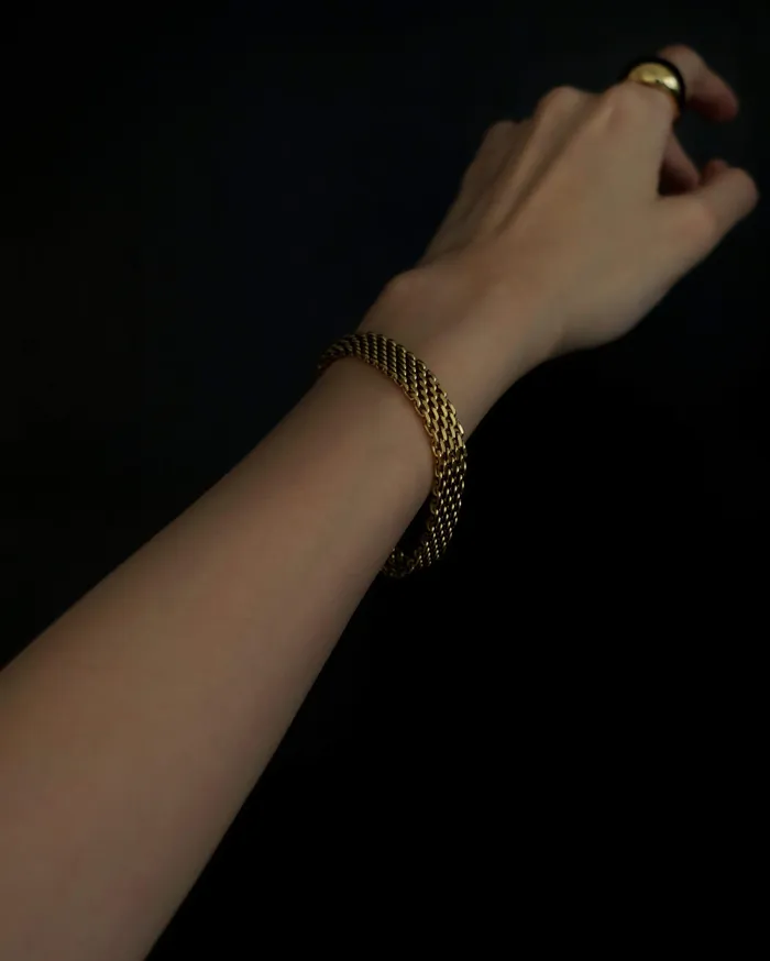 Solene Flat Chain Bracelet MYJN Bracelets