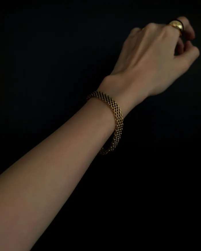 Solene Flat Chain Bracelet MYJN Bracelets