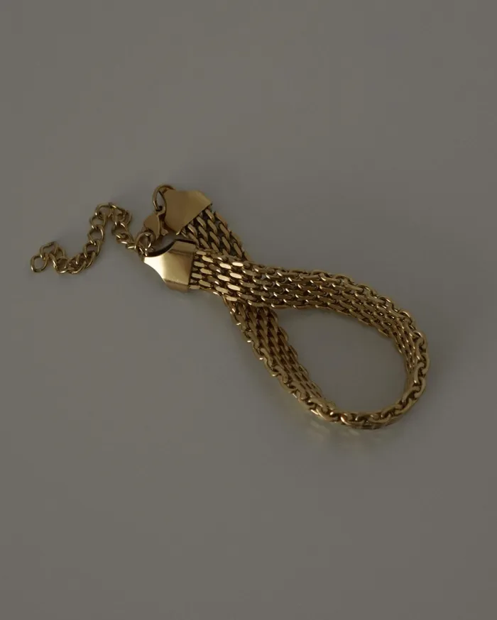 Solene Flat Chain Bracelet MYJN Bracelets
