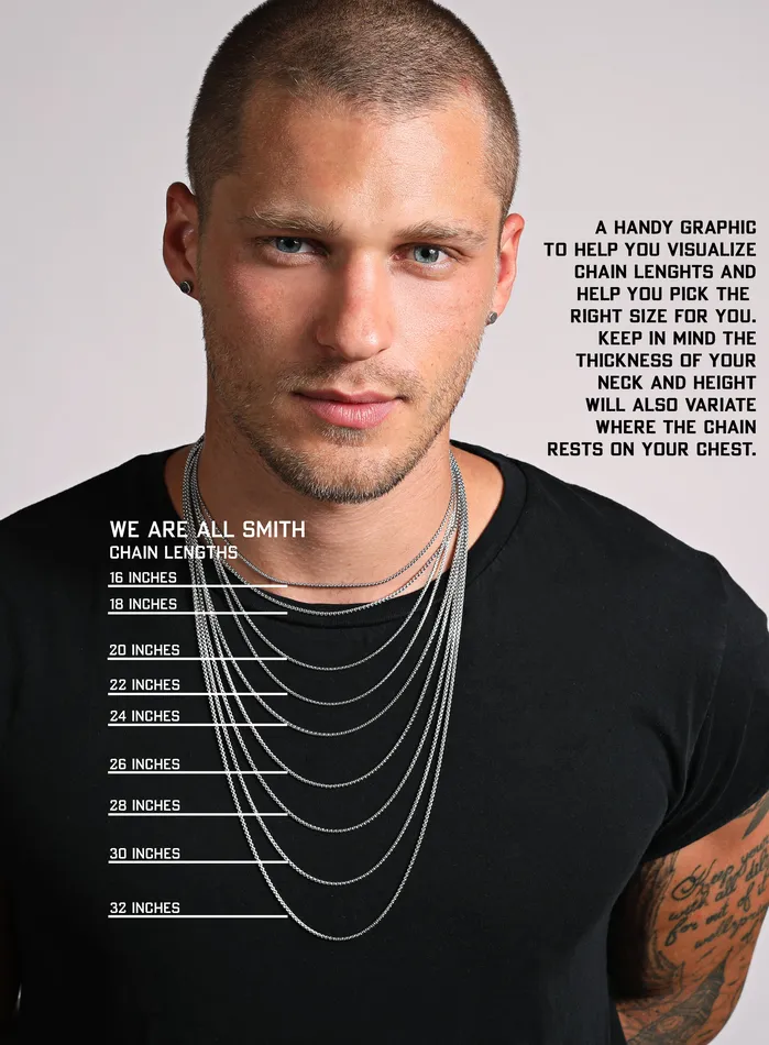 St Benedict Medal Mens Necklace LARGE WE ARE ALL SMITH Necklaces