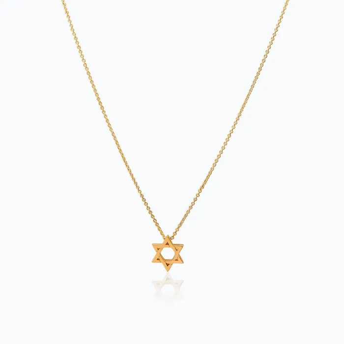 STAR OF DAVID FLAT 42 CM Tane Necklaces