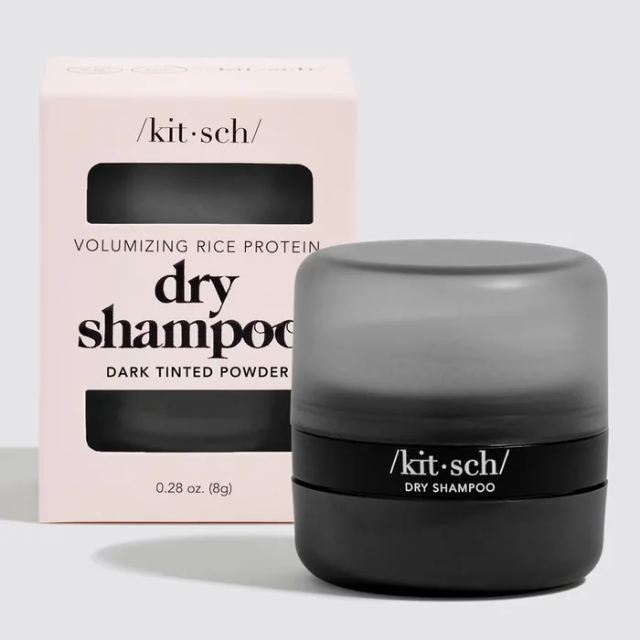 Volumengebendes ReisproteinTrockenshampoo Dunkel getntes Pulver KITSCH KITSCH Earrings