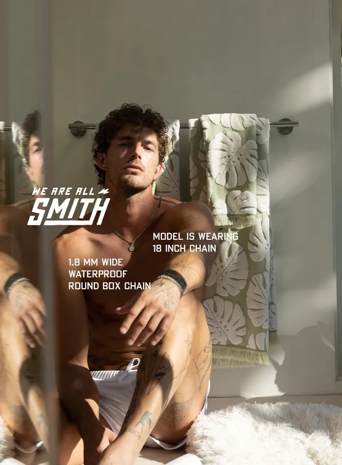 WE ARE ALL SMITH Mens Jewelry Clothing Earrings Waterproof Small St Benedict Medal