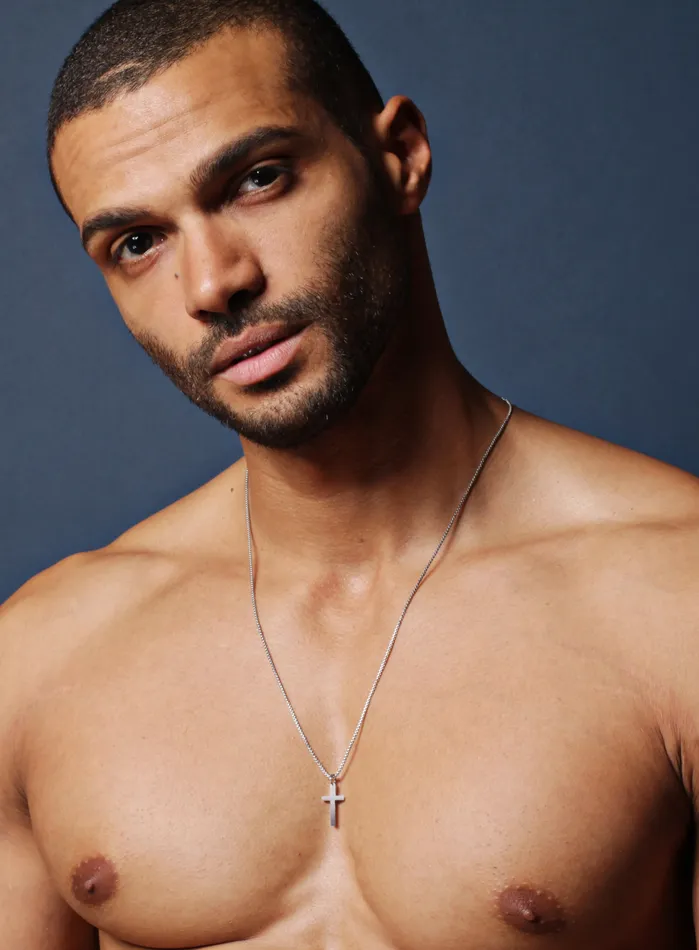 We Are All Smith SMALL STAINLESS STEEL CROSS NECKLACE FOR MEN Necklaces