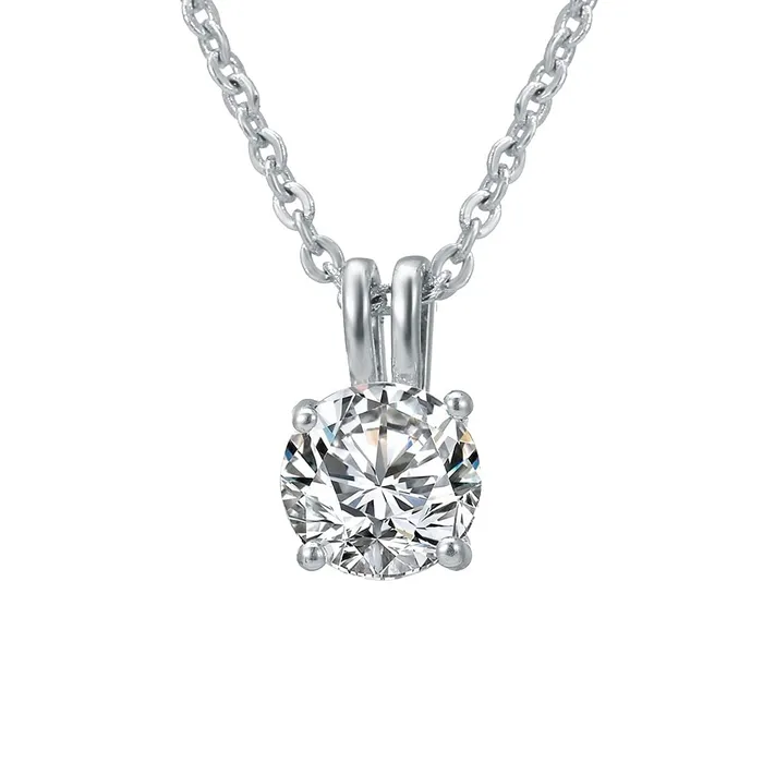 Yellow Chimes 925 Sterling Silver Hallmark and Certified Purity Cubic Zirconia Crystal Pendant with Silver Chain for Women and Girls Medium Yellow Chimes Earrings Yellow Chimes 925 Sterling Silver Hallmark and Certified Purity Cubic Zirconia Crystal Pendant with Silver Chain for Women and Girls Medium Yellow Chimes Earrings