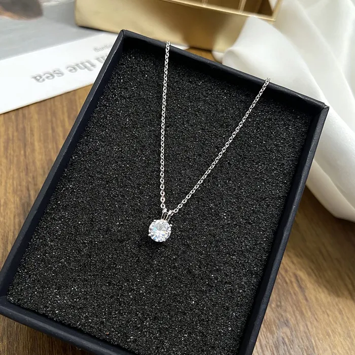 Yellow Chimes 925 Sterling Silver Hallmark and Certified Purity Cubic Zirconia Crystal Pendant with Silver Chain for Women and Girls Medium Yellow Chimes Earrings
