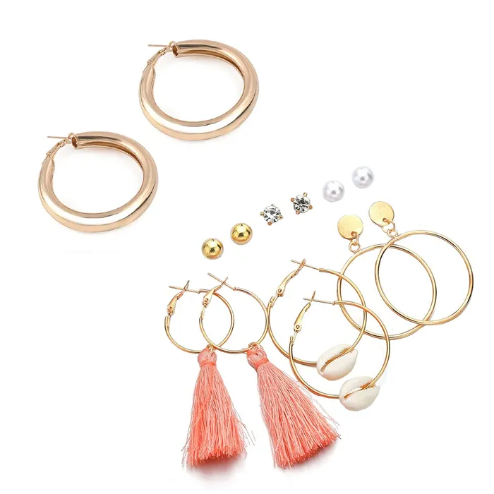 Yellow Chimes Bracelets Yellow Chimes Combo of Latest Fashion Stylish Stud Hoops Earrings for Women and Girls Gold Medium YCFJERHPSTUDCGL Yellow Chimes Bracelets Yellow Chimes Combo of Latest Fashion Stylish Stud Hoops Earrings for Women and Girls Gold Medium YCFJERHPSTUDCGL