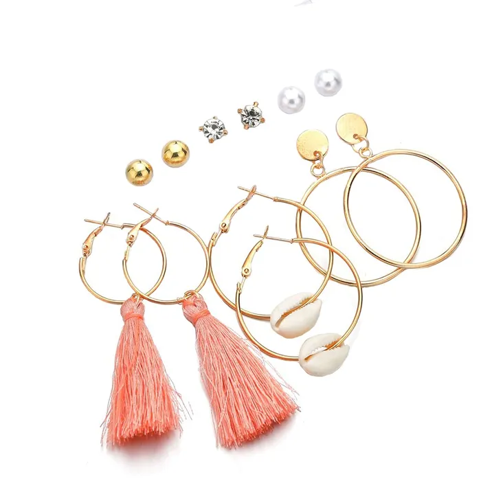 Yellow Chimes Bracelets Yellow Chimes Combo of Latest Fashion Stylish Stud Hoops Earrings for Women and Girls Gold Medium YCFJERHPSTUDCGL
