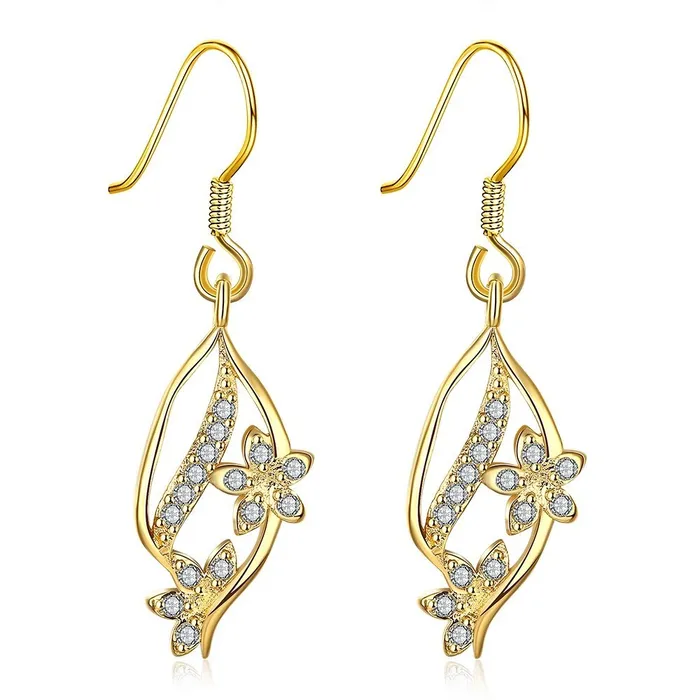 Yellow Chimes Bracelets YELLOW CHIMES Golden Flower and Petal High Grade Crystal Earrings for Women and Girls Yellow Chimes Bracelets YELLOW CHIMES Golden Flower and Petal High Grade Crystal Earrings for Women and Girls