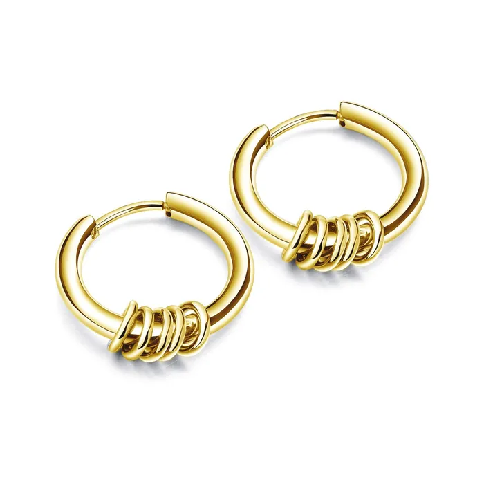 Yellow Chimes Bracelets Yellow Chimes Hoop Earrings for Men Stainless Steel Golden Hoop Earrings for Women and Men Yellow Chimes Bracelets Yellow Chimes Hoop Earrings for Men Stainless Steel Golden Hoop Earrings for Women and Men