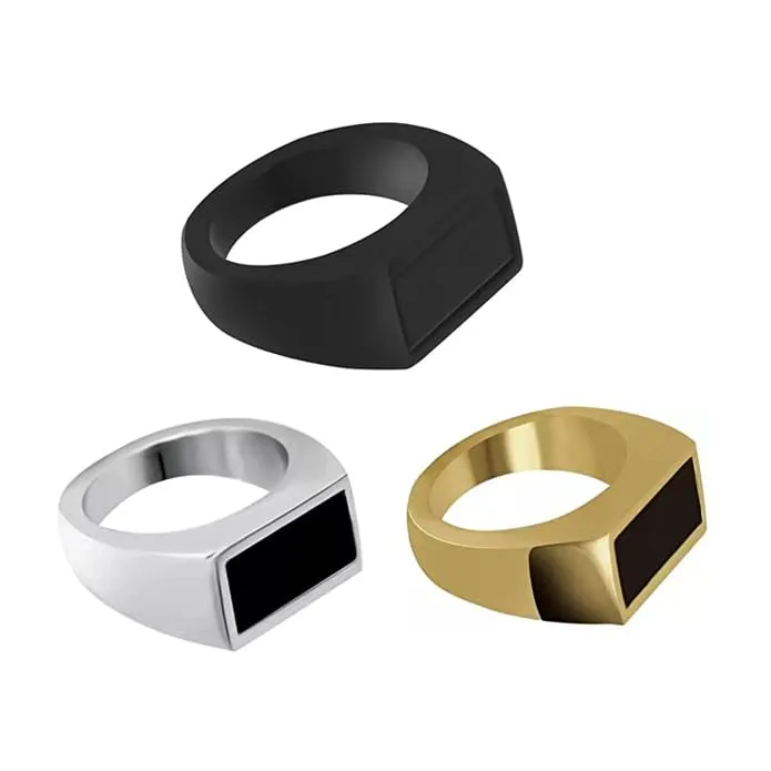 Yellow Chimes Bracelets Yellow Chimes Rings for Men and Boys Band Ring for Men 3Pcs Combo of Stainless Steel Rings for Men Birthday Gift for Men and Boys Anniversary Gift for Husband Yellow Chimes Bracelets Yellow Chimes Rings for Men and Boys Band Ring for Men 3Pcs Combo of Stainless Steel Rings for Men Birthday Gift for Men and Boys Anniversary Gift for Husband