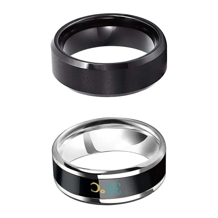 Yellow Chimes Combo Black Rings For Men Pack of 2 Stainless Steel Men Rings Dragon Celtic Design Black Finger Rings for Boys Ideal Gift For Men and Boys Yellow Chimes Necklaces