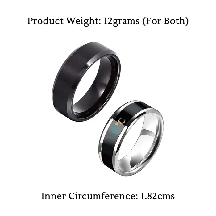 Yellow Chimes Combo Black Rings For Men Pack of 2 Stainless Steel Men Rings Dragon Celtic Design Black Finger Rings for Boys Ideal Gift For Men and Boys Yellow Chimes Necklaces