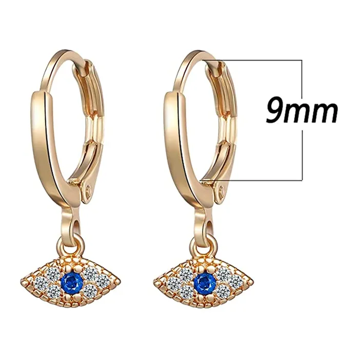 Yellow Chimes Combo of 6 Pairs Silver Gold Plated Thread Tassel Stud Hoop Earrings Set for Women and Girls Design 20 Yellow Chimes Earrings