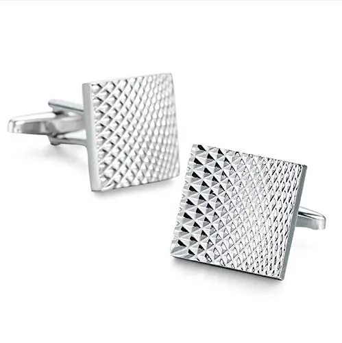 Yellow Chimes Cufflinks for Men and Boys Silver Cuff links Formal Stainless Steel Silver Square Shape Cufflink Birthday Gift for Men Boys Anniversary Gift for Husband Yellow Chimes Rings Yellow Chimes Cufflinks for Men and Boys Silver Cuff links Formal Stainless Steel Silver Square Shape Cufflink Birthday Gift for Men Boys Anniversary Gift for Husband Yellow Chimes Rings
