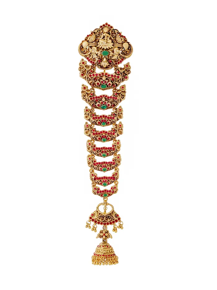 Yellow Chimes Earrings Bridal Wedding Juda Pin Traditional Golden Jhooda 25cm Gold Yellow Chimes Earrings Bridal Wedding Juda Pin Traditional Golden Jhooda 25cm Gold