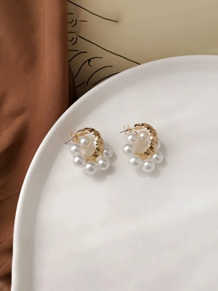 Yellow Chimes Earrings for Women and Girls Drop Earrings for Girls Gold Toned Pearl Drop Earrings Birthday Gift for girls and women Anniversary Gift for Wife Yellow Chimes Necklaces