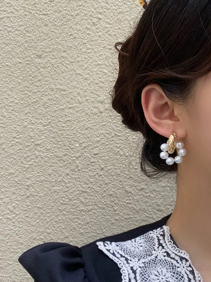 Yellow Chimes Earrings for Women and Girls Drop Earrings for Girls Gold Toned Pearl Drop Earrings Birthday Gift for girls and women Anniversary Gift for Wife Yellow Chimes Necklaces