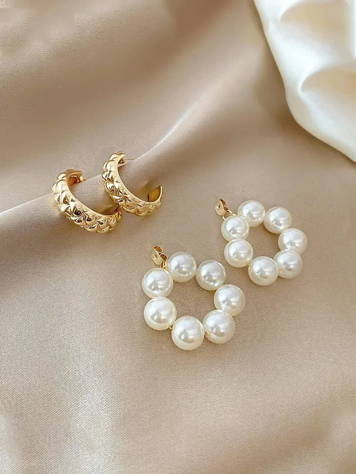 Yellow Chimes Earrings for Women and Girls Drop Earrings for Girls Gold Toned Pearl Drop Earrings Birthday Gift for girls and women Anniversary Gift for Wife Yellow Chimes Necklaces