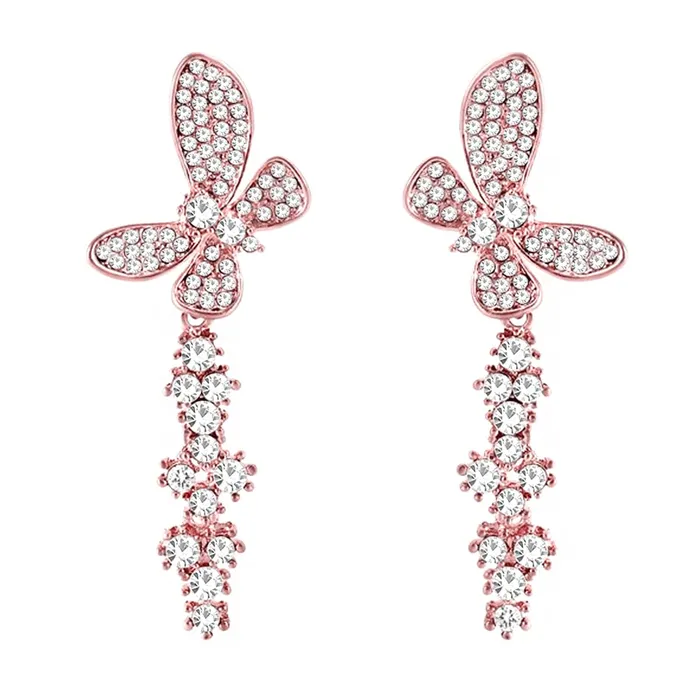 Yellow Chimes Earrings For Women Gold Tone Butterfly Shaped Crystal Studded Dangler Earrings For Women and Girls Yellow Chimes Necklaces Yellow Chimes Earrings For Women Gold Tone Butterfly Shaped Crystal Studded Dangler Earrings For Women and Girls Yellow Chimes Necklaces