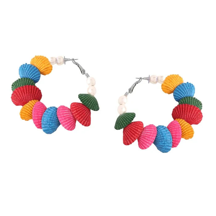 Yellow Chimes Earrings for Women Multicolor Petals Studded Hoop Earrings for Women and Girls Yellow Chimes Necklaces Yellow Chimes Earrings for Women Multicolor Petals Studded Hoop Earrings for Women and Girls Yellow Chimes Necklaces