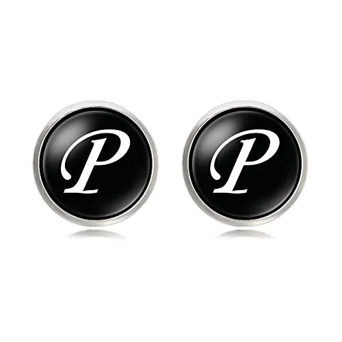 Yellow Chimes Earrings Yellow Chimes Cufflinks for Men Alphabets Cuff links Letter P Statement Stainless Steel Cufflinks for Men and Boys Yellow Chimes Earrings Yellow Chimes Cufflinks for Men Alphabets Cuff links Letter P Statement Stainless Steel Cufflinks for Men and Boys